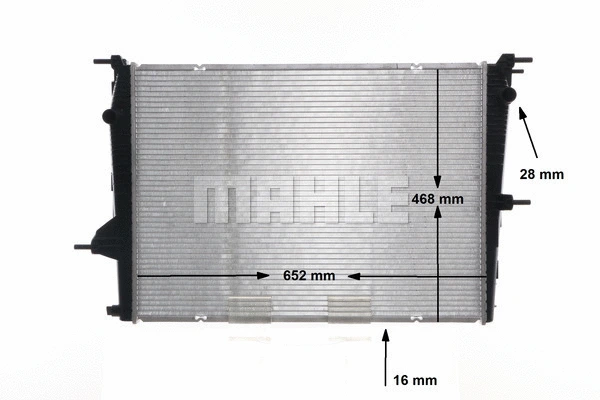 Radiator, engine cooling