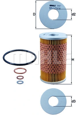 Oil Filter (OX 47D)