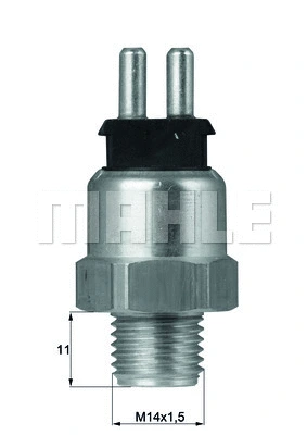 Temperature Switch, radiator fan (TSW 19D)