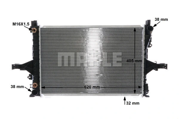 Radiator, engine cooling