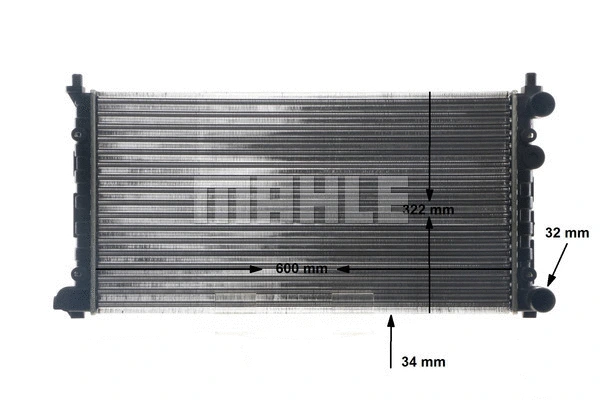 Radiator, engine cooling