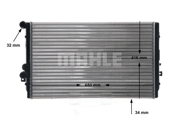 Radiator, engine cooling