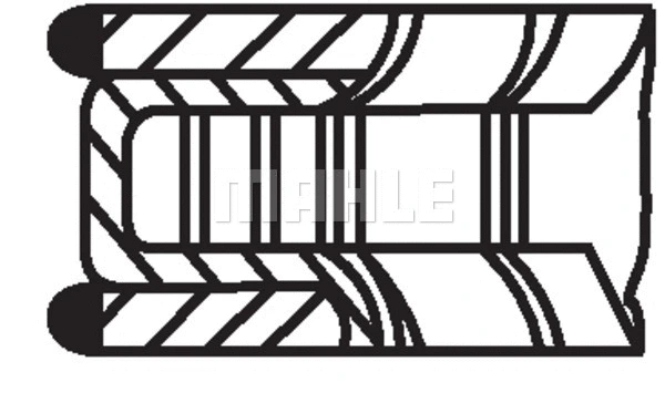 Piston Ring Kit (011 58 N1)