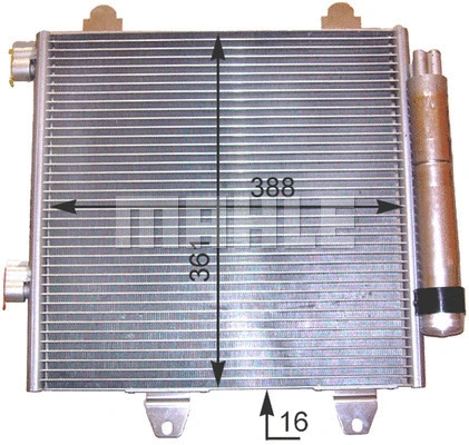Condenser, air conditioning (AC 459 000P)