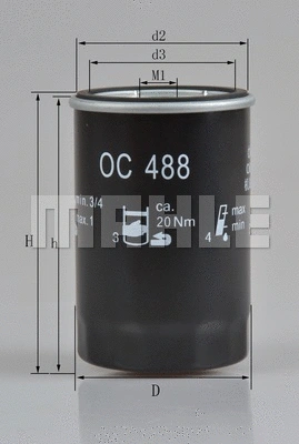 Oil Filter (OC 488)