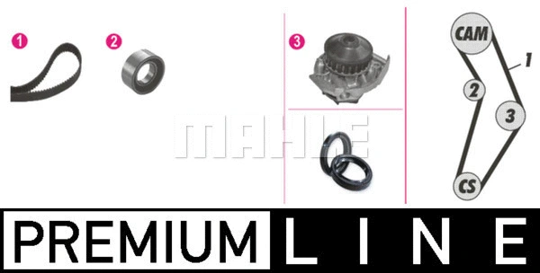Water Pump & Timing Belt Kit