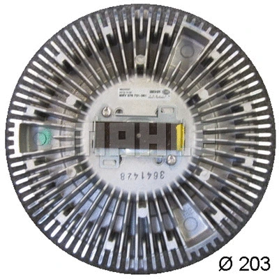 Clutch, radiator fan