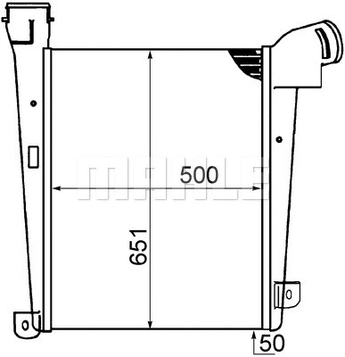 Charge Air Cooler (CI 400 000P)