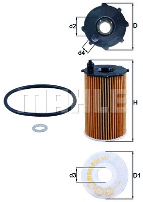 Oil Filter (OX 417D)