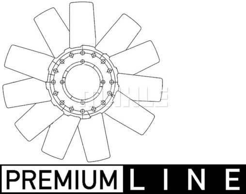 Fan Wheel, engine cooling
