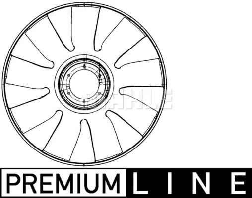 Fan Wheel, engine cooling