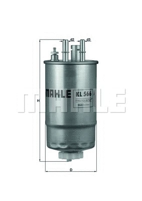 Fuel Filter (KL 566)