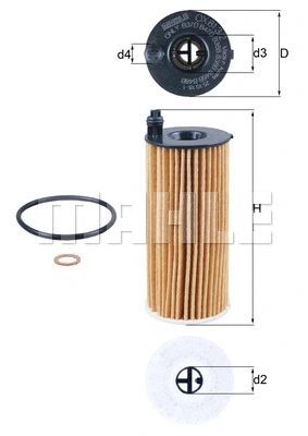 Oil Filter (OX 813/2D)
