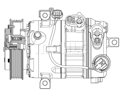 Compressor, air conditioning