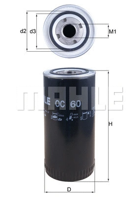 Oil Filter (OC 60)