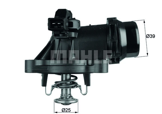 Thermostat, coolant (TM 18 105)