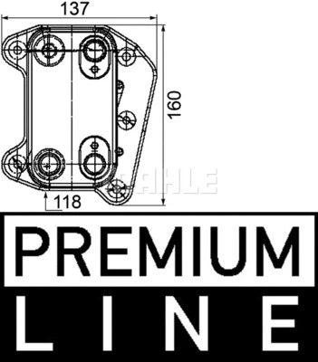 Oil Cooler, engine oil