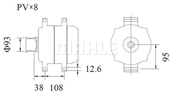 Alternator (MG 1026)