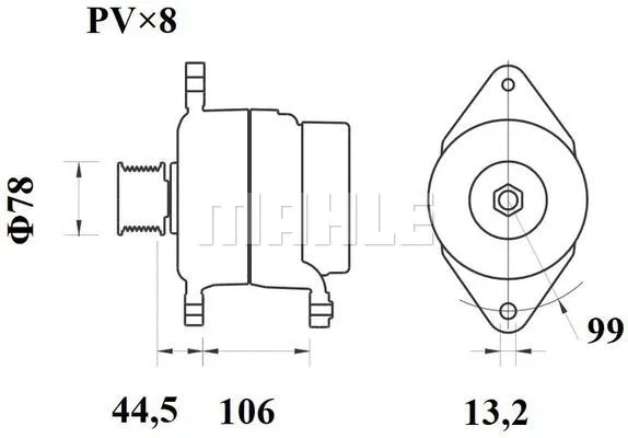 Alternator (MG 816)