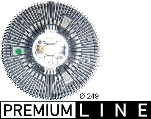 Clutch, radiator fan