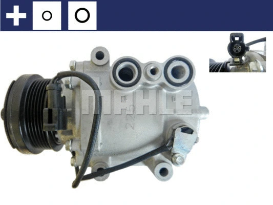 Compressor, air conditioning