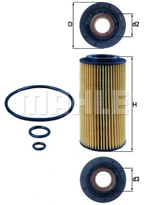 Oil Filter (OX 179D)