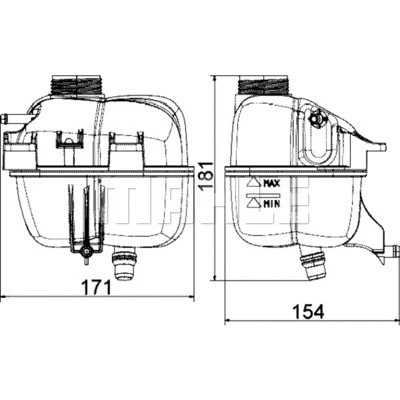 Expansion Tank, coolant