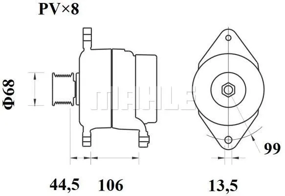 Alternator (MG 801)