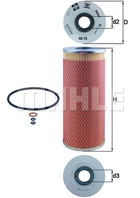 Oil Filter (OX 72D)