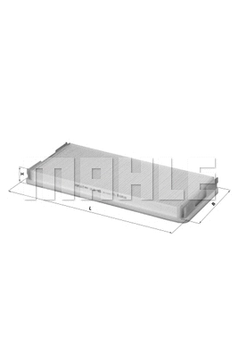 Filter, cabin air (LA 83)