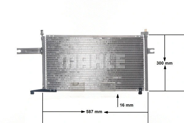 Condenser, air conditioning