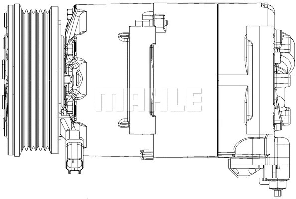 Compressor, air conditioning
