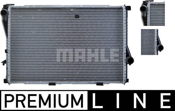 Radiator, engine cooling