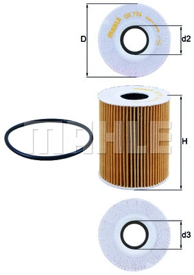 Oil Filter (OX 776D)