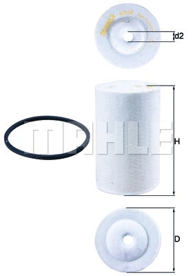 Fuel Filter (KX 68D)