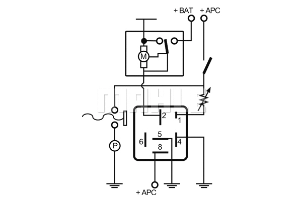 Relay, wipe/wash interval