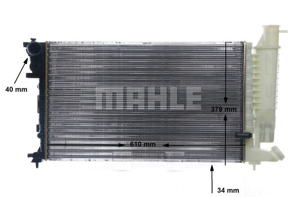 Radiator, engine cooling