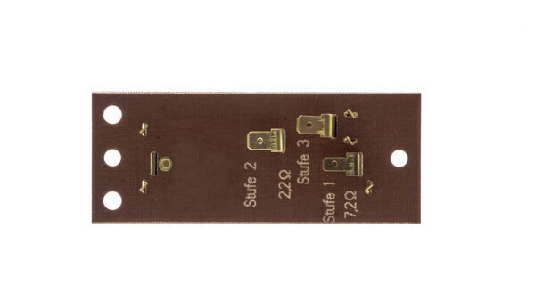 Resistor, interior blower