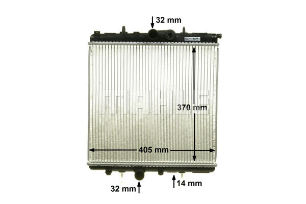 Radiator, engine cooling