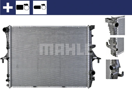 Radiator, engine cooling