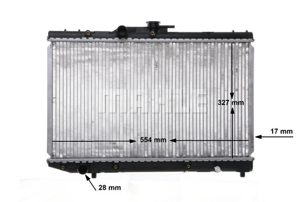 Radiator, engine cooling