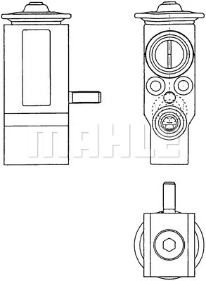 Expansion Valve, air conditioning (AVE 130 000P)