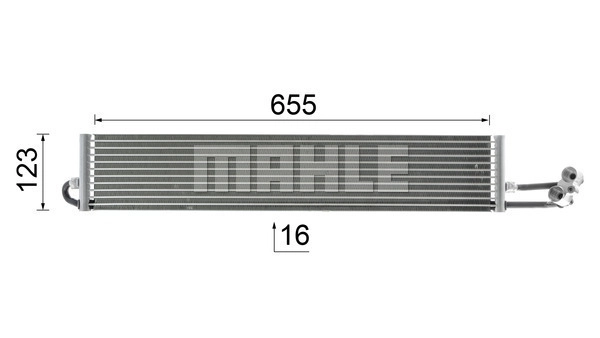 Oil Cooler, automatic transmission