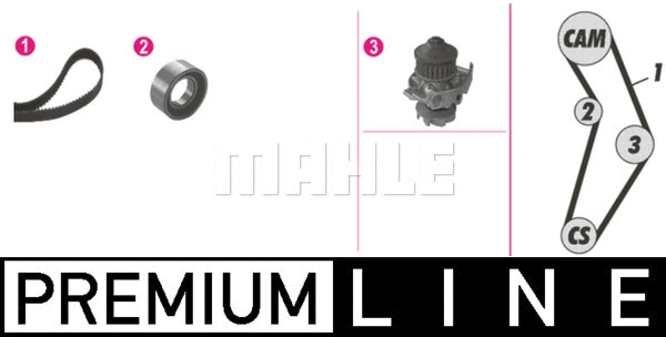 Water Pump & Timing Belt Kit