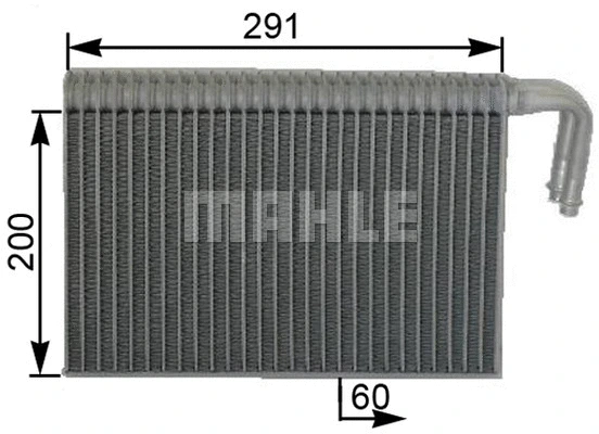 Evaporator, air conditioning