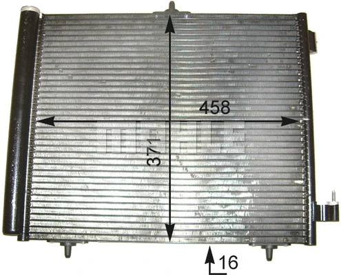 Condenser, air conditioning (AC 460 000P)