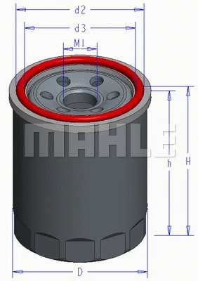 Oil Filter (OC 579)