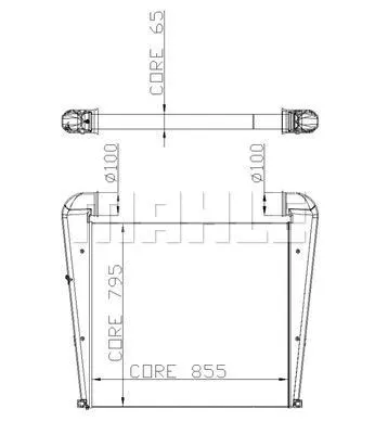 Charge Air Cooler (CI 97 000S)