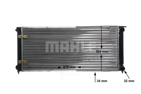 Radiator, engine cooling