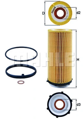 Oil Filter (OX 560D)